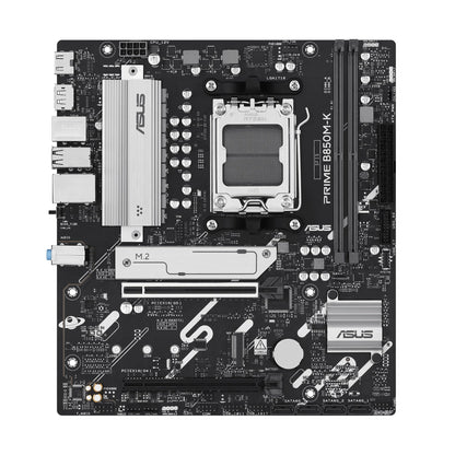 ASUS Prime B850M-K Gaming Motherboard Socket AMD AM5 (Ryzen 9000, DDR5 Memory, 2X M.2, PCIe 5.0, BIOS Flashback, Aura Sync)