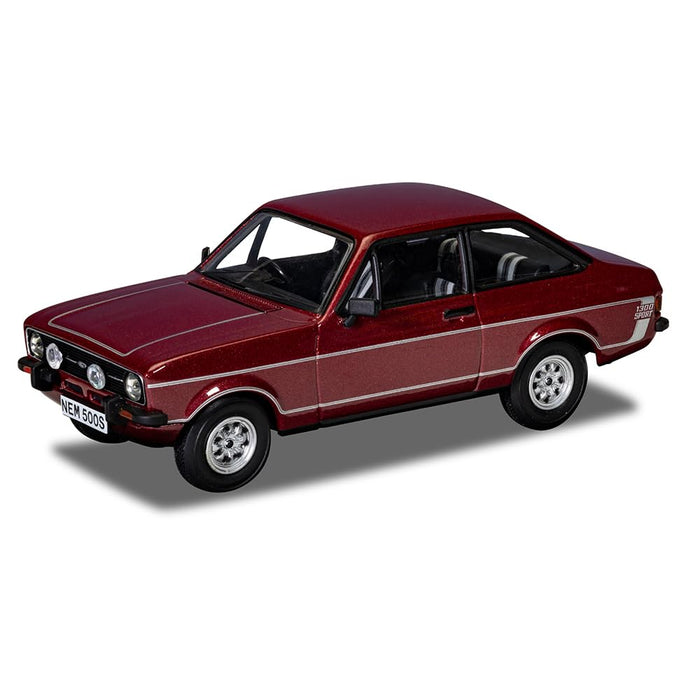 Corgi Ford Escort Mk2 1300 Sport, Jupiter Red Die-cast Model