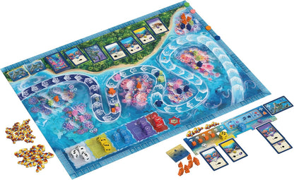 Thames & Kosmos Australis, Dice-Rolling Competitive Strategy Game, Strategy Game for Adults and Kids, Board Games for Game Night, For 2 to 4 Players, Suitable for Ages 10+