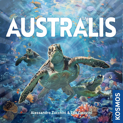 Thames & Kosmos Australis, Dice-Rolling Competitive Strategy Game, Strategy Game for Adults and Kids, Board Games for Game Night, For 2 to 4 Players, Suitable for Ages 10+
