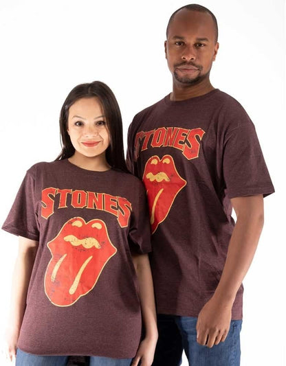 Rolling Stones (The): Gothic Text (T-Shirt Unisex Tg. L)
