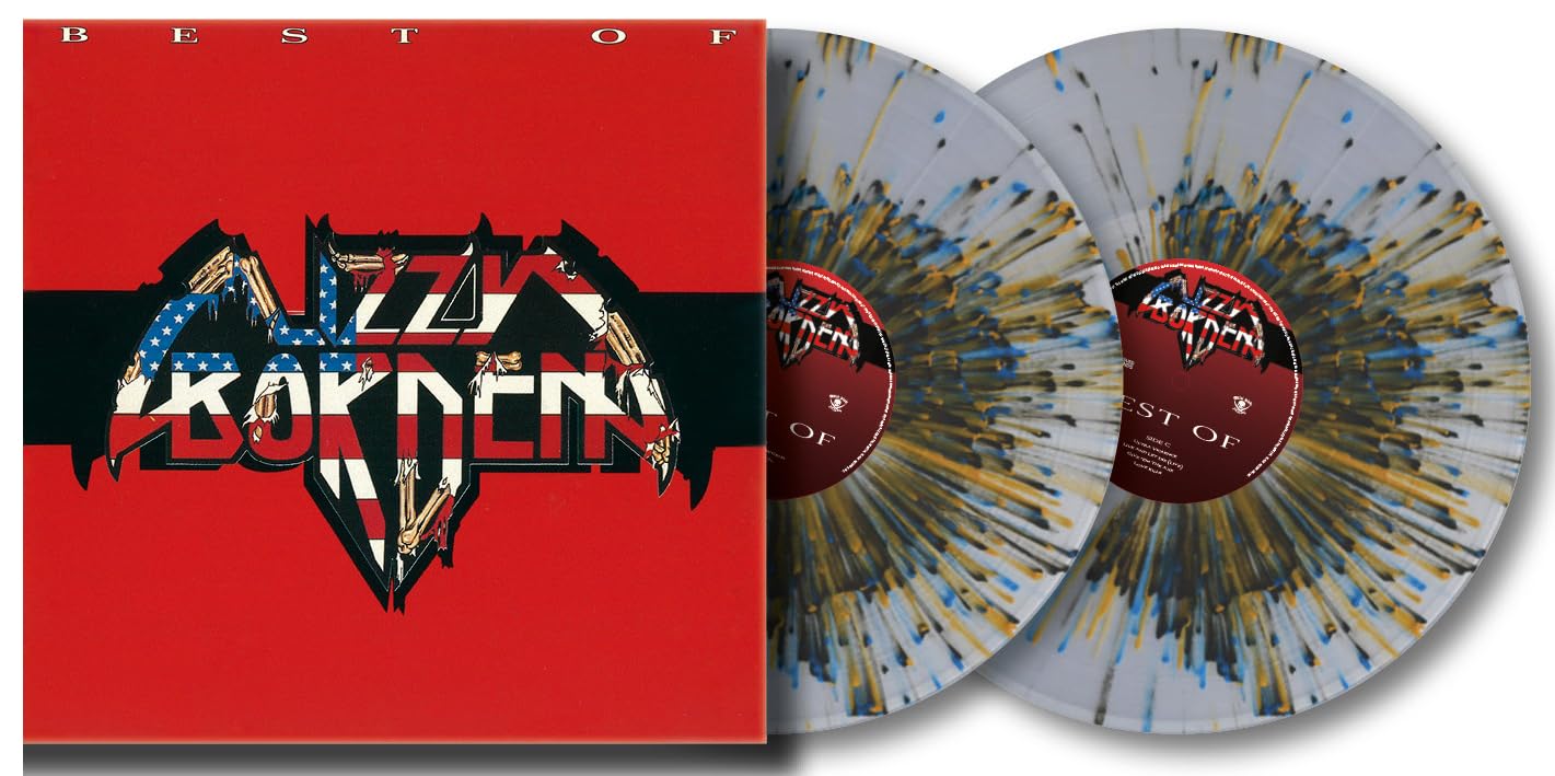 BEST OF LIZZY BORDEN (COLOR GREY CRYSTAL SPLATTER