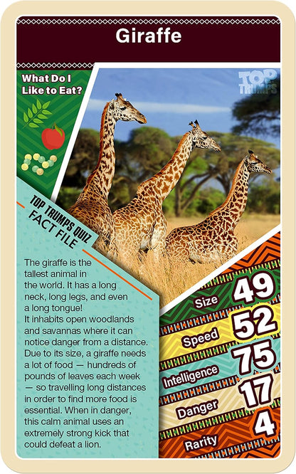 Top Trumps Africa's Wildlife Card Game