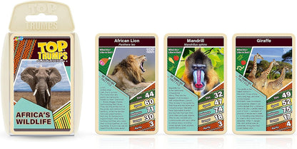 Top Trumps Africa's Wildlife Card Game