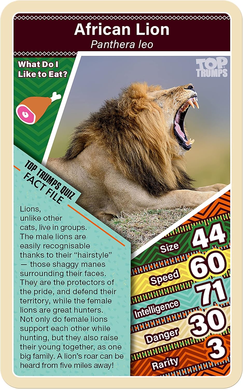 Top Trumps Africa's Wildlife Card Game