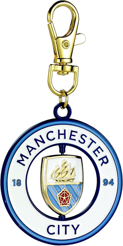 The Carat Shop Manchester City Football Club Spinning Logo Backpack Hanger