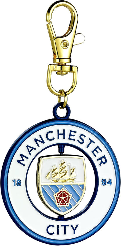 The Carat Shop Manchester City Football Club Spinning Logo Backpack Hanger