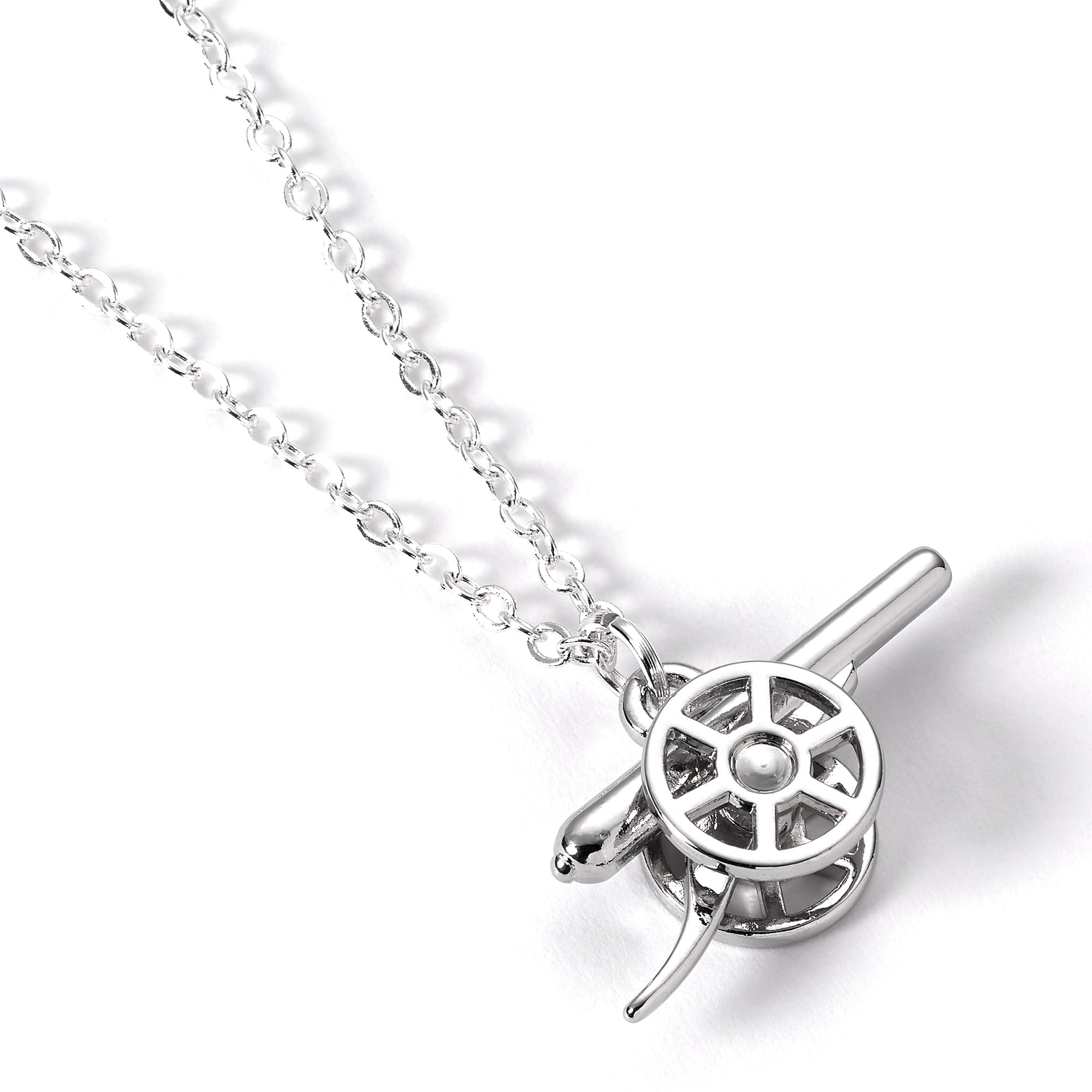 The Carat Shop Arsenal Football Club Silver Tone Cannon Necklace