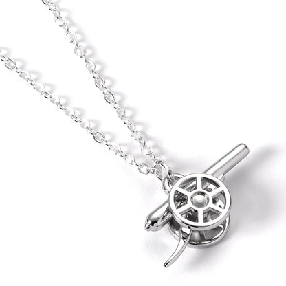 The Carat Shop Arsenal Football Club Silver Tone Cannon Necklace