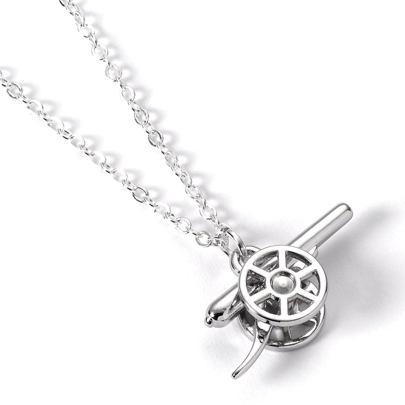 The Carat Shop Arsenal Football Club Silver Tone Cannon Necklace