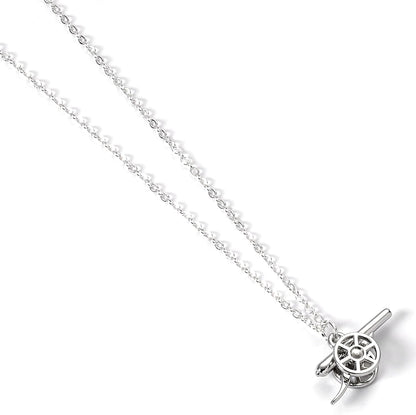 The Carat Shop Arsenal Football Club Silver Tone Cannon Necklace
