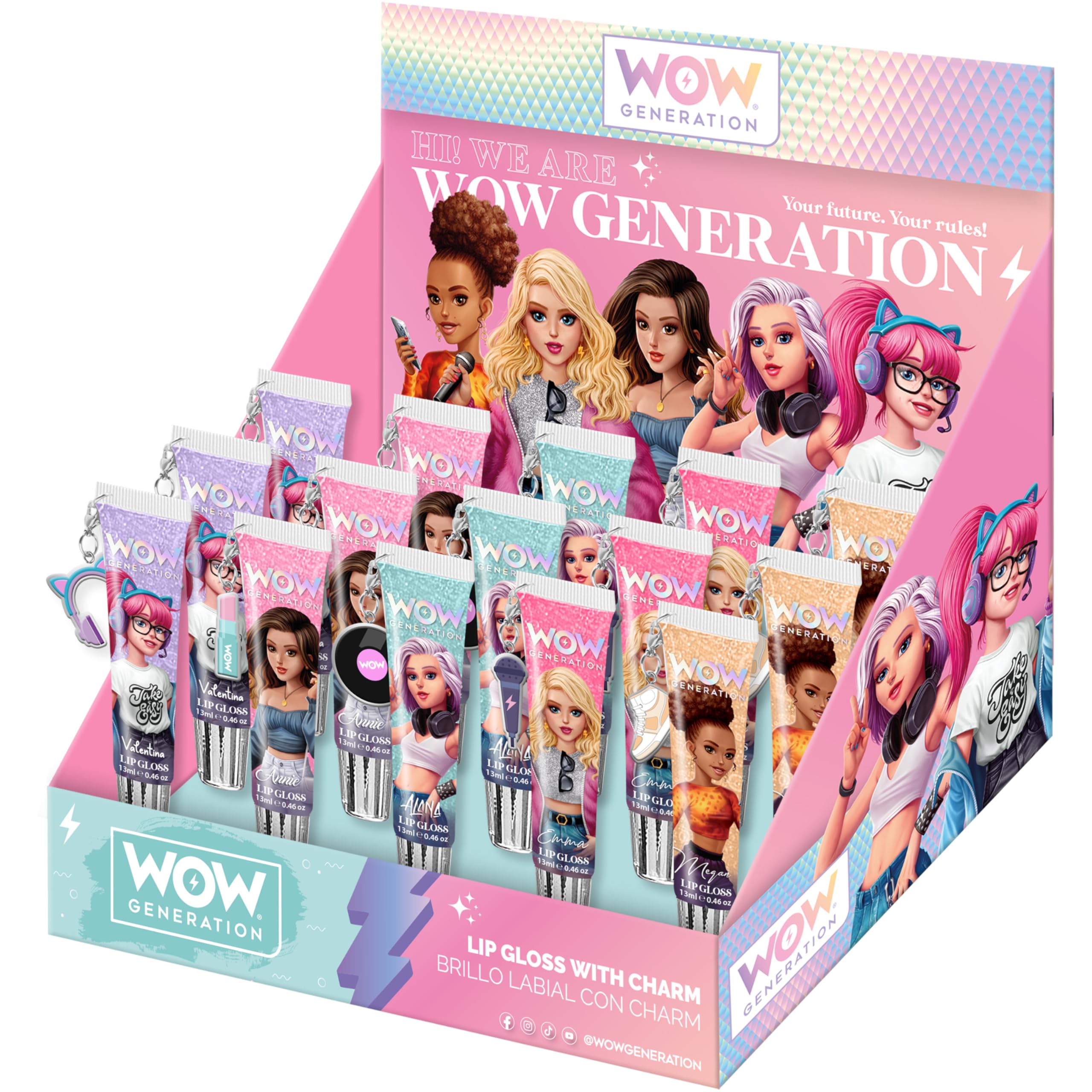 WOW - Lips Gloss With Charm