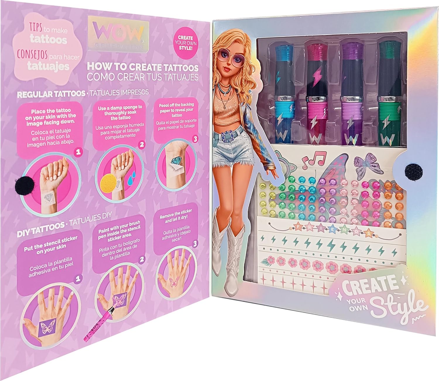WOW - Tattoo Set Box