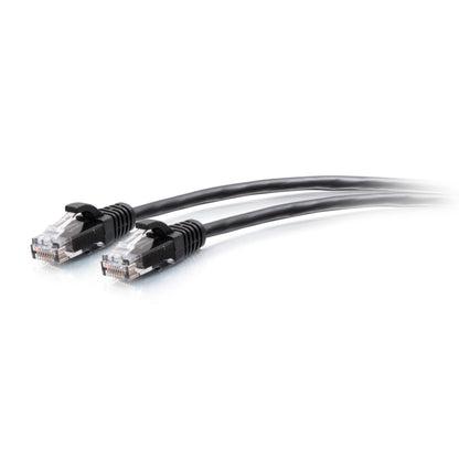 C2G 4.5M (15Foot) CAT6A Extra Flexible Slim Ethernet Cable, Ideal for use with Router, Modem, Internet,Wifi boxes, Xbox, PS5, Smart TV, SKY Q, IP Camera. Delivering Ultra Fast Internet Speeds. BLACK