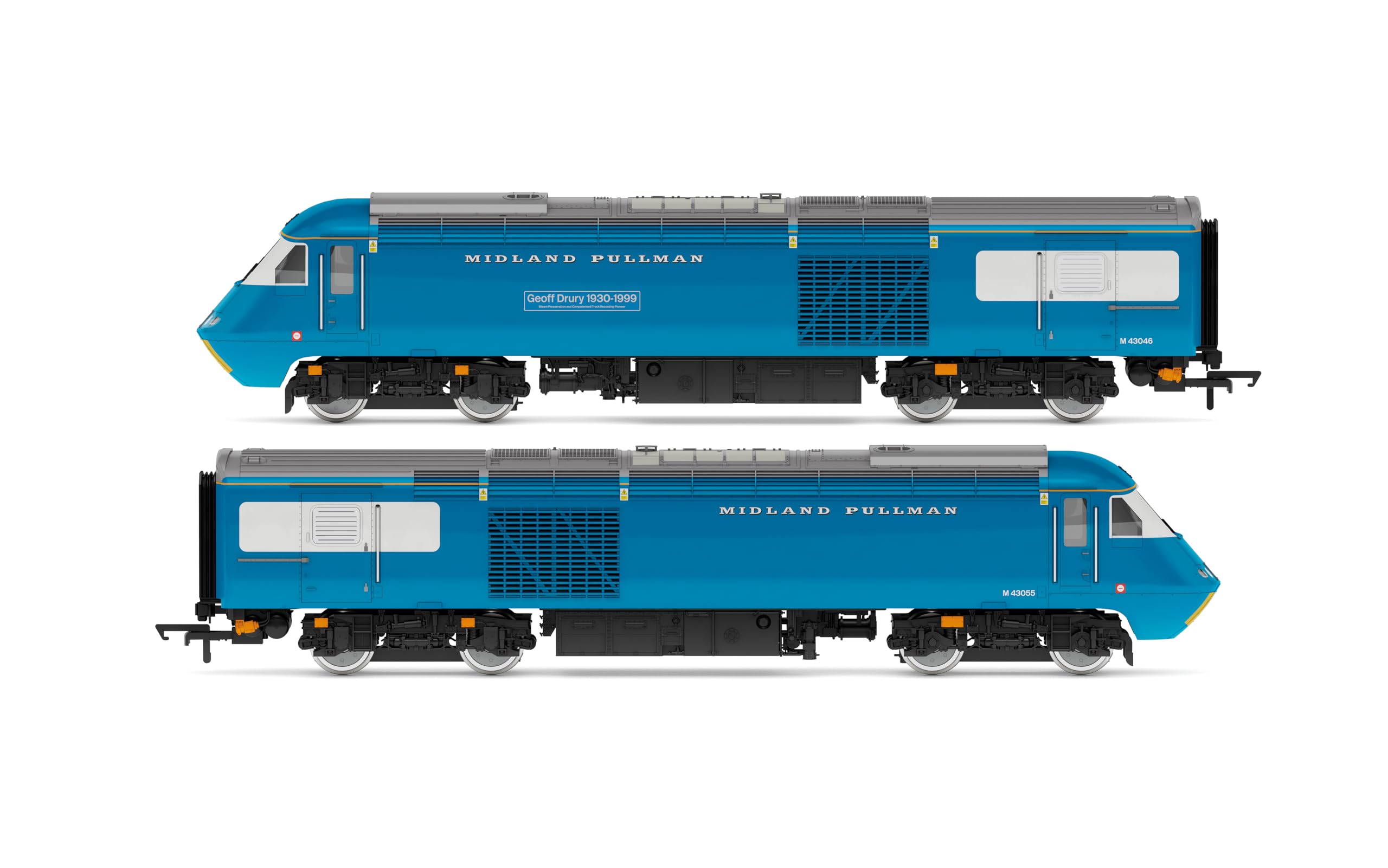 Hornby R30421 Midland Pullman HST Pack - Panel de Advertencia Amarillo Paquetes de Tren diésel