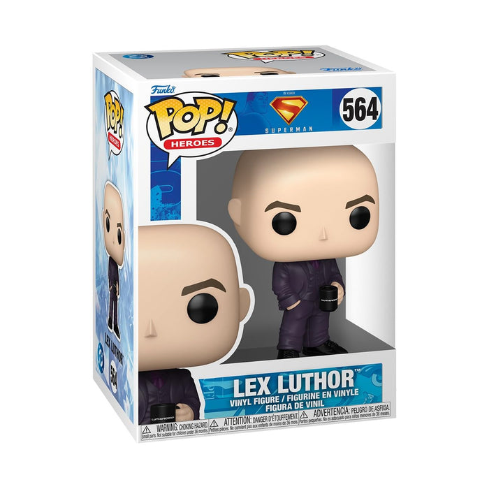 Funko Pop! DC: Superman 2025- Lex Luthor - Collectable Vinyl Figure - Gift Idea - Official Merchandise - Toys for Kids & Adults - Movies Fans - Model Figure for Collectors