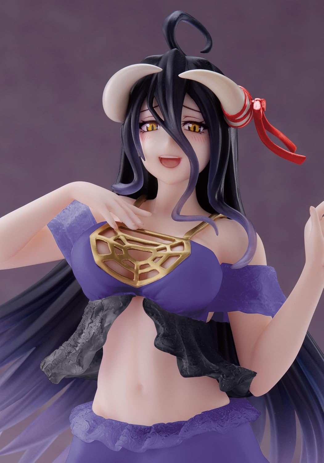 Taito-Overlord IV Coreful Figure - Albedo (Nightwear Ver.