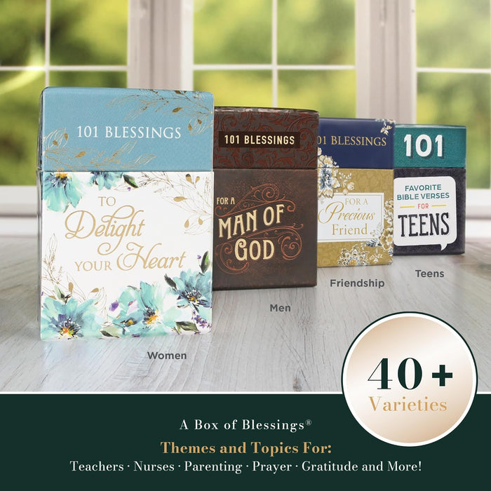 101 Favorite Bible Verses for Men, A Box of Blessings