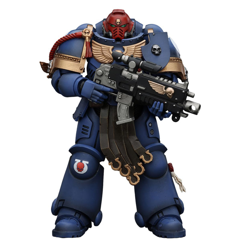 HiPlay JOYTOY Warhammer 40K Space Marines 2 - Uitramarines Sergeant Gadriel JT00065, Game Special Limited Edition, 1/18 Scale Collectible Action Figure