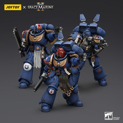 HiPlay JOYTOY Warhammer 40K Space Marines 2 - Uitramarines Brother Chairon JT00072, Game Special Limited Edition, 1/18 Scale Collectible Action Figure