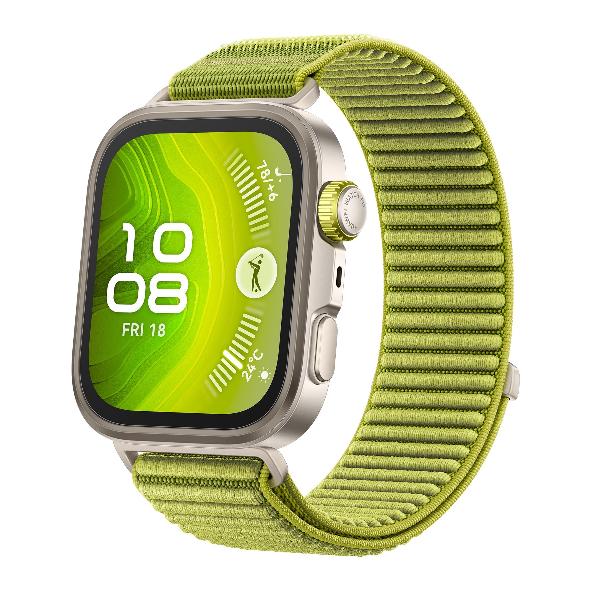 HUAWEI WATCH FIT 4 Pro Smart Watch for Men Women Outdoor Enthusiasts, 1.82" Sapphire Screen & Titanium, 9.3mm Thickness, ECG, up to 10 Days Battery Life, iOS & Android, Health and Fitness Watch