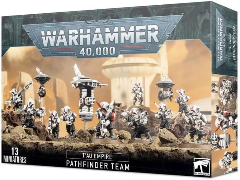 Games Workshop Warhammer 40k - Tau Pathfinder Team, Black