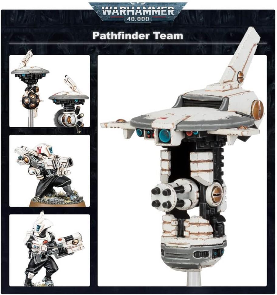 Games Workshop Warhammer 40k - Tau Pathfinder Team, Black