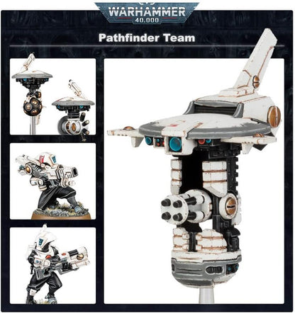 Games Workshop Warhammer 40k - Tau Pathfinder Team, Black