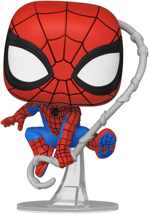 Funko Pop! Marvel: Friendly Neighborhood Spider-Man - Doctor Strange - Spider-Man - (Final Suit) - Animated Spiderman TV - Collectable Vinyl Figure - Gift Idea - Official Merchandise - Cartoons Fans