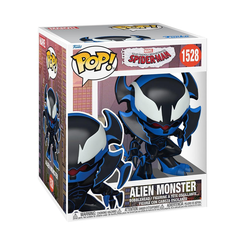 Funko Pop! Super: Friendly Neighborhood Spider-Man - Spider-Man - Animated Spiderman TV - Collectable Vinyl Figure - Gift Idea - Official Merchandise - Toys for Kids & Adults - Cartoons Fans