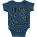 Nirvana: Rock Off - Inverse Happy Face (Body Neonato 0-3 Mesi)