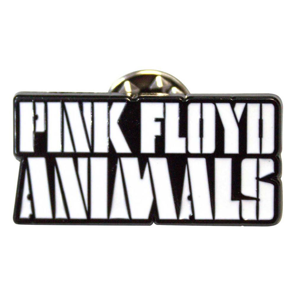 Pink Floyd - Pink Floyd Pin Badge: Animals Mono Text Logo