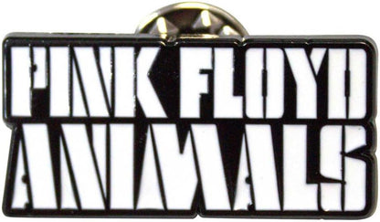 Pink Floyd - Pink Floyd Pin Badge: Animals Mono Text Logo