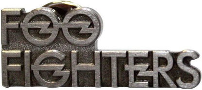 Foo Fighters - Foo Fighters Pin Badge: Stacked Logo