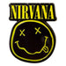 Nirvana Grunge Face Cut-Out Pin Badge One Size