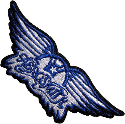 Aerosmith - Aerosmith Woven Patch: Wings Blue