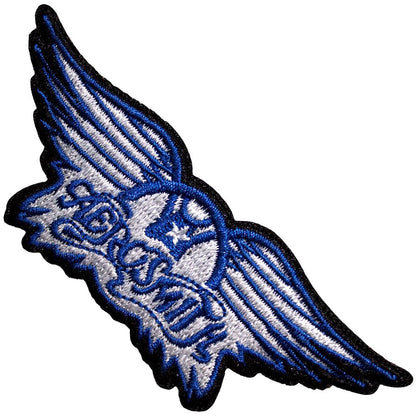 Aerosmith - Aerosmith Woven Patch: Wings Blue