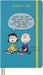 Moleskine Peanuts Weekly Planner 2025 2026, 18 Months Diary 2025-2026 with Hard Cover, Elastic Closure and Themed Stickers, Large Format 13 x 21 cm