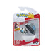 Pokémon PKW4147 - Clip and Go Pokéball - Stollunior und Schwerball, offizieller Pokéball mit beweglicher 5 cm Figur