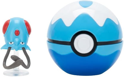 Pokemon - Clip N Go - Tentacool With Dive Ball (Pkw4152)