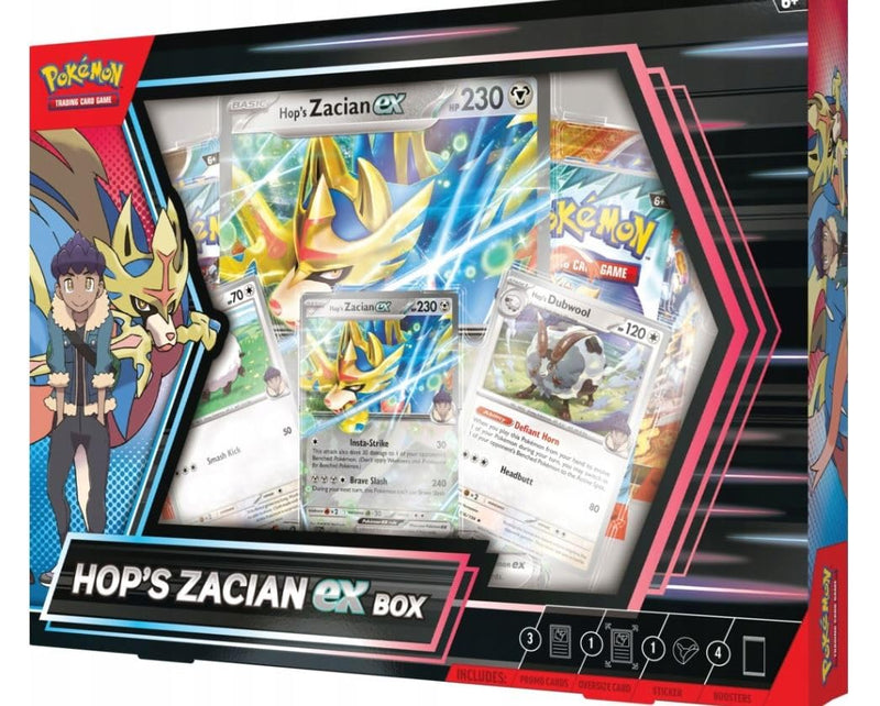 Pokémon TCG: Hop's Zacian ex Box - EN