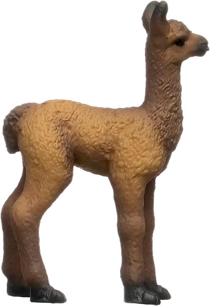 schleich 14890 Lama Fohlen, ab 3 Jahren, Farm World - Spielfigur, 2 x 5 x 7 cm