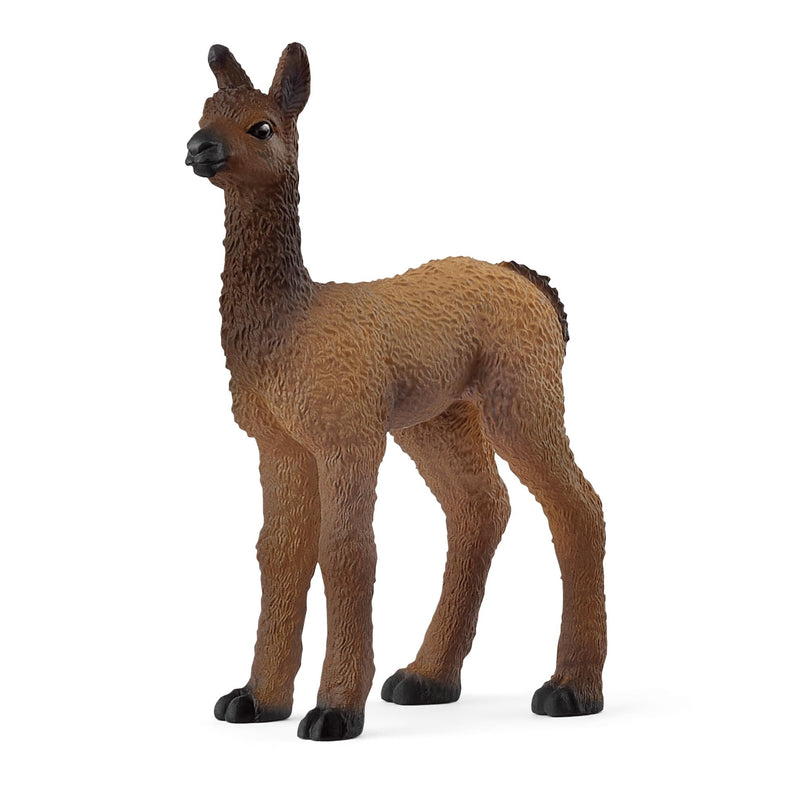 schleich 14890 Lama Fohlen, ab 3 Jahren, Farm World - Spielfigur, 2 x 5 x 7 cm