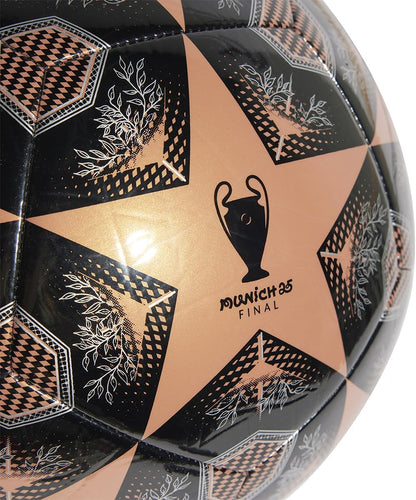 Adidas - Uefa Champions League Football Size 5 - Black/Silver/Orange