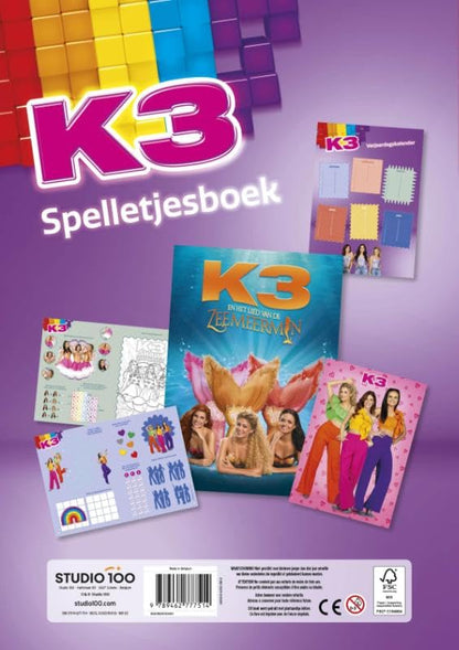 K3 : doeboek - Spelletjesboek