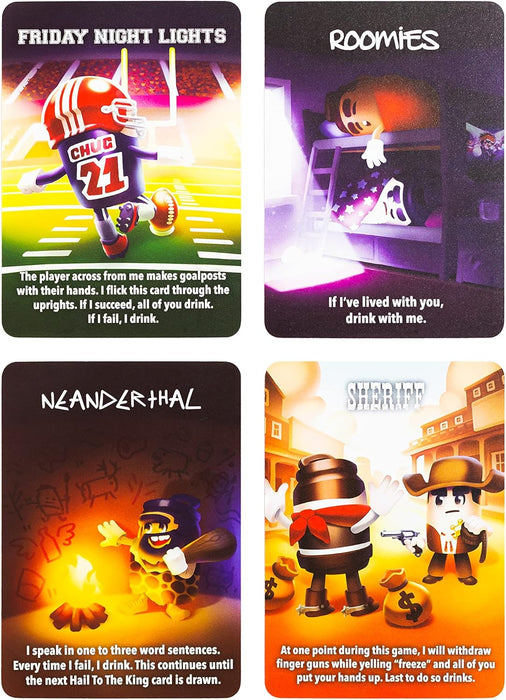 Lost Boy Entertainment King’s Cup Extreme - Party Games - Card Games for Adults - Drinking Games - Game Night - Date Night - Couples Games - Laugh and Drink - Get Buzzed