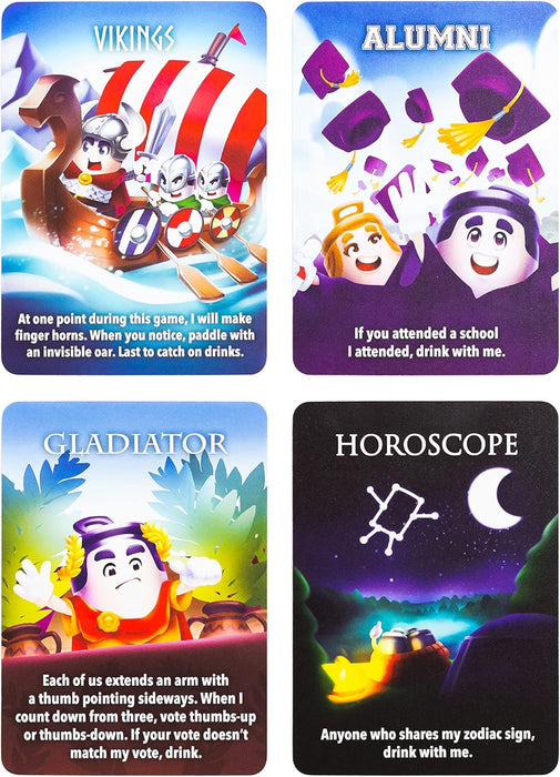 Lost Boy Entertainment King’s Cup Extreme - Party Games - Card Games for Adults - Drinking Games - Game Night - Date Night - Couples Games - Laugh and Drink - Get Buzzed