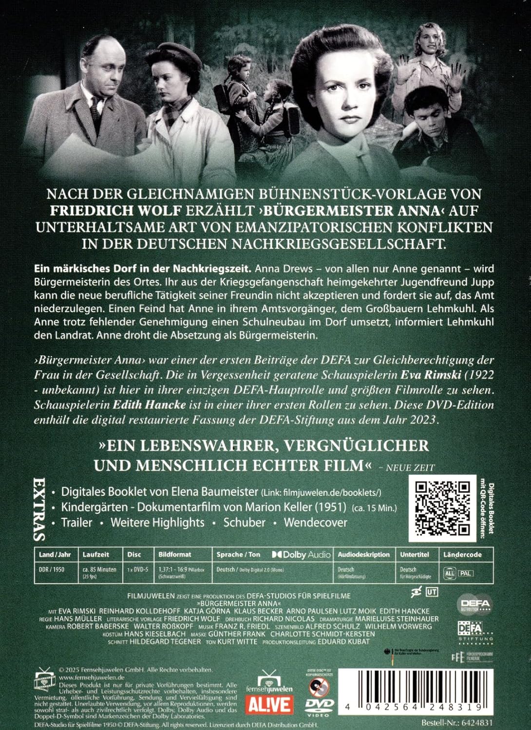 Bürgermeister Anna (DEFA Filmjuwelen