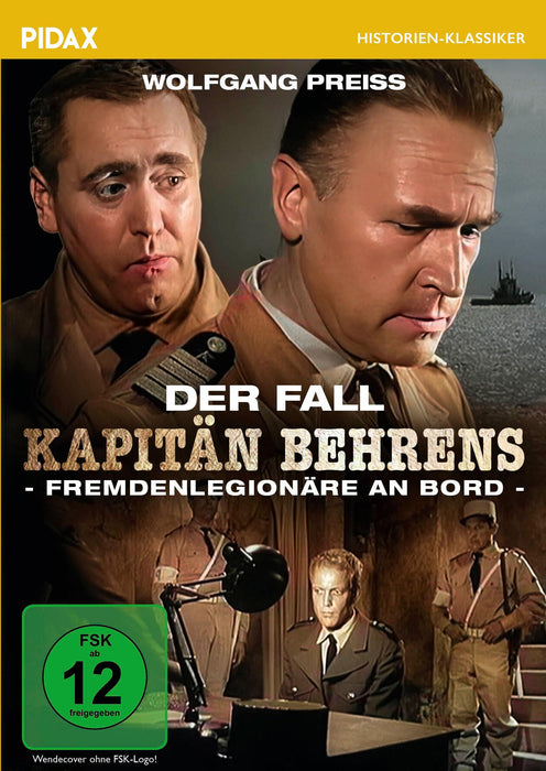 Der Fall Kapitän Behrens - Fremdenlegionäre an Bord / Packender Historienkrimi von Wolfgang Staudte mit Wolfgang Preiss (Pidax Historien-Klassiker