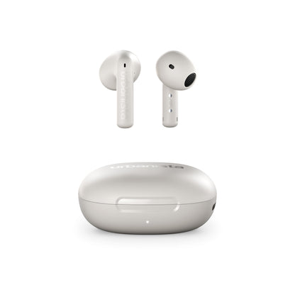 Urbanista Santa Monica Open Fit True Wireless con ANC, 24H Pay, EQ adattivo, Chiamate cristalline, Touch Controls, Advanced Wind-Noise Reduction, Cloud White